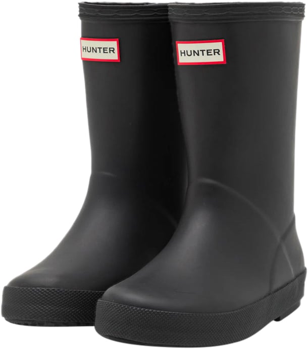 Hunter First Boot Kids Nero Zwart