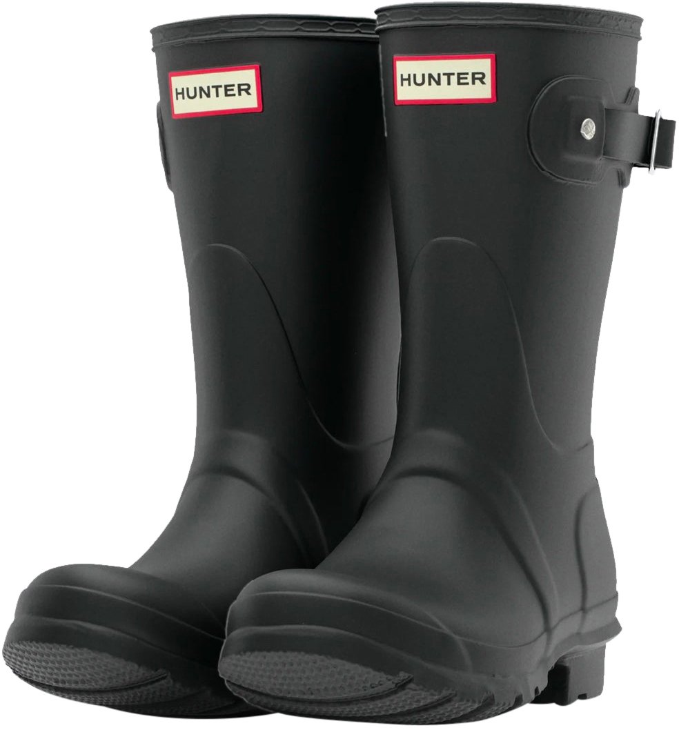 Hunter Short Boots Original Womens Nero Zwart