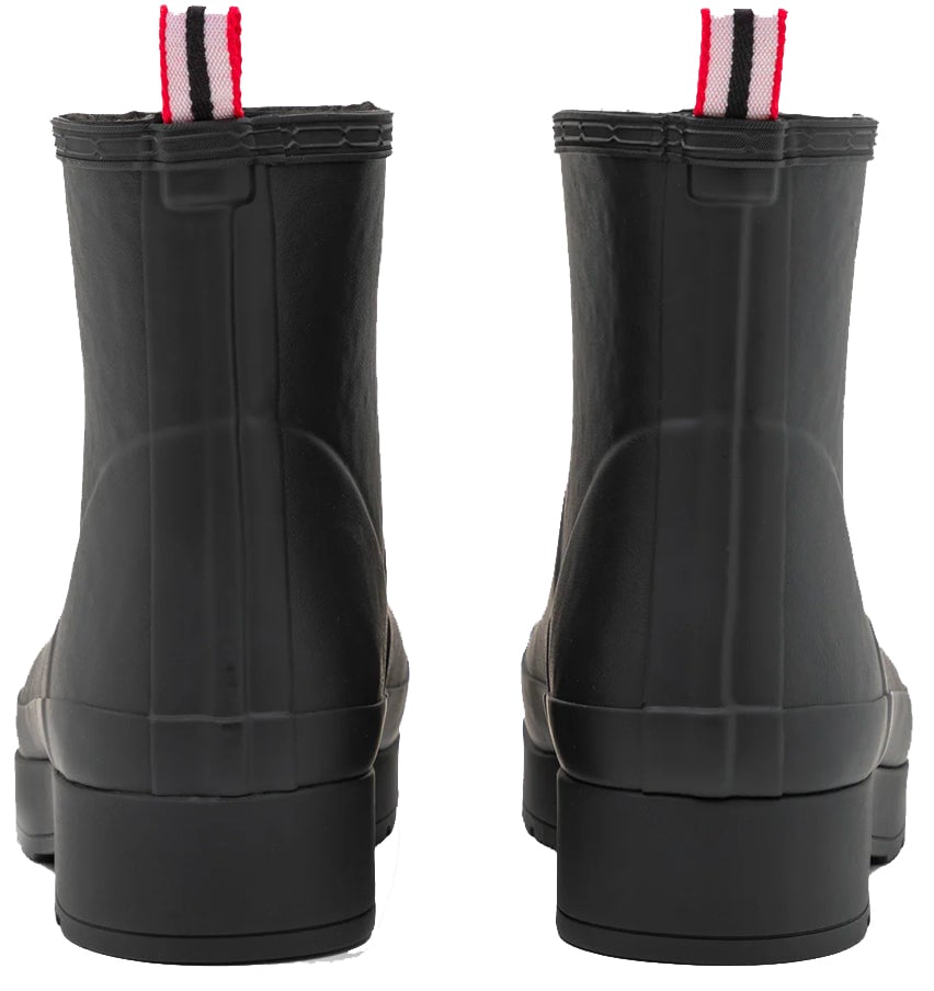 Hunter Stivale Uomo Play Insulated Short Nere Divers