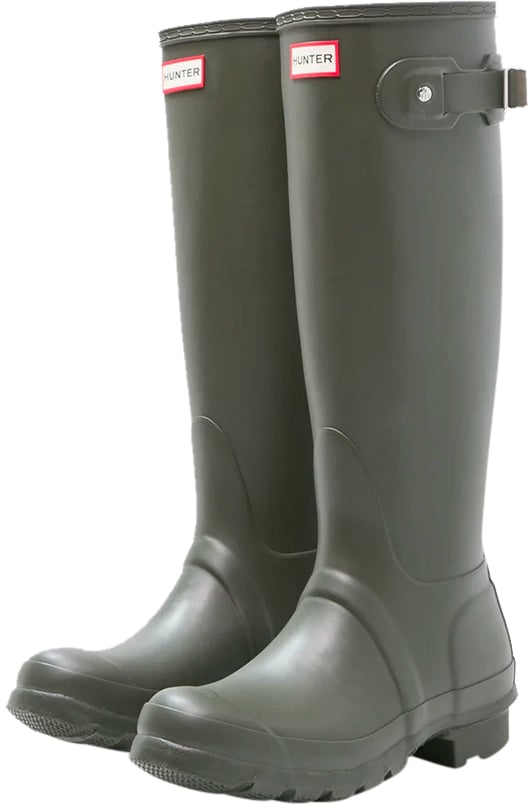 Hunter Tall Boots Womens Original Dark Olive Divers