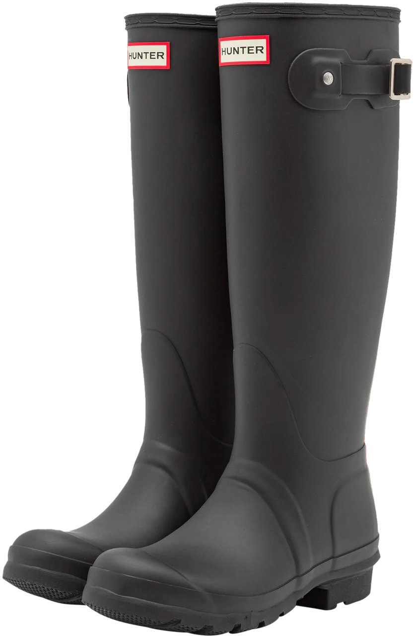 Hunter Tall Boots Womens Original Nero Zwart
