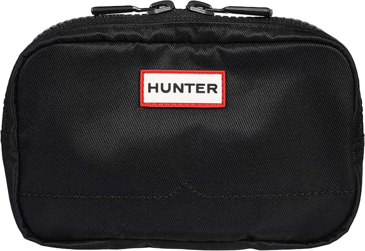 Hunter Nylon messenger bag Zwart