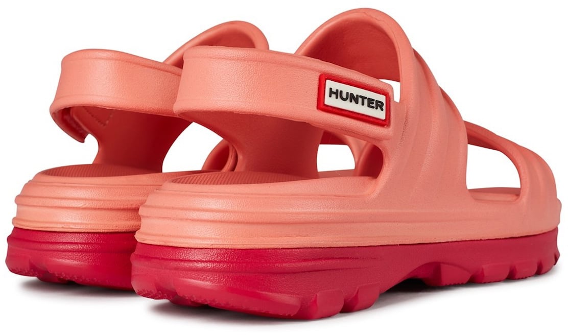 Hunter Bloom Algae Foam Sandals Oranje