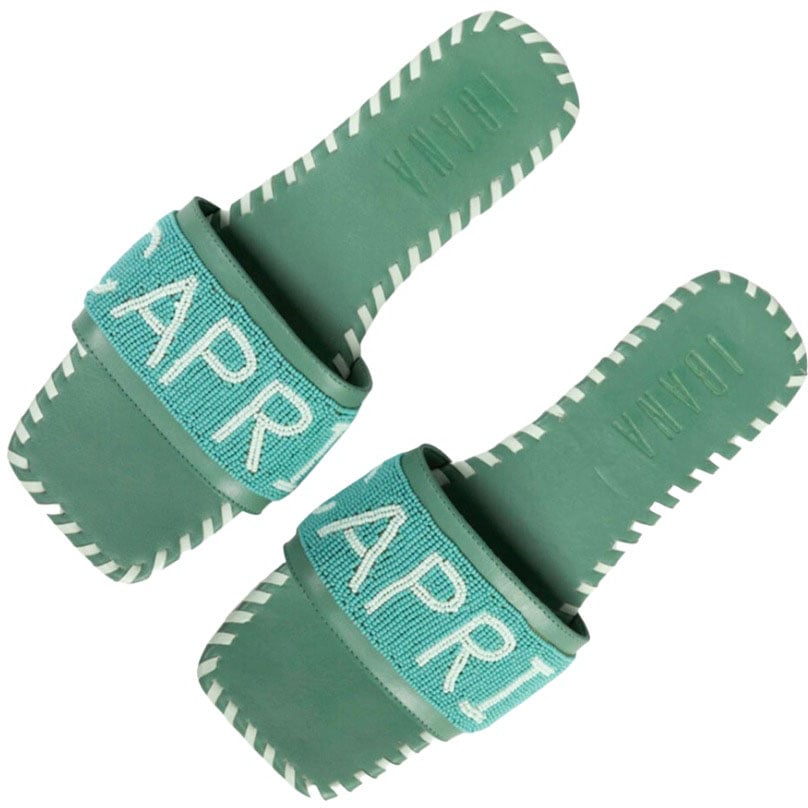 Ibana Capri Slippers Groen 302320054 Capri Jadegreen Groen