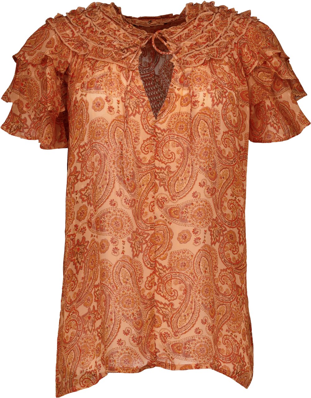 Ibana Thorin Paisley Tops Bruin 302620167 Bruin