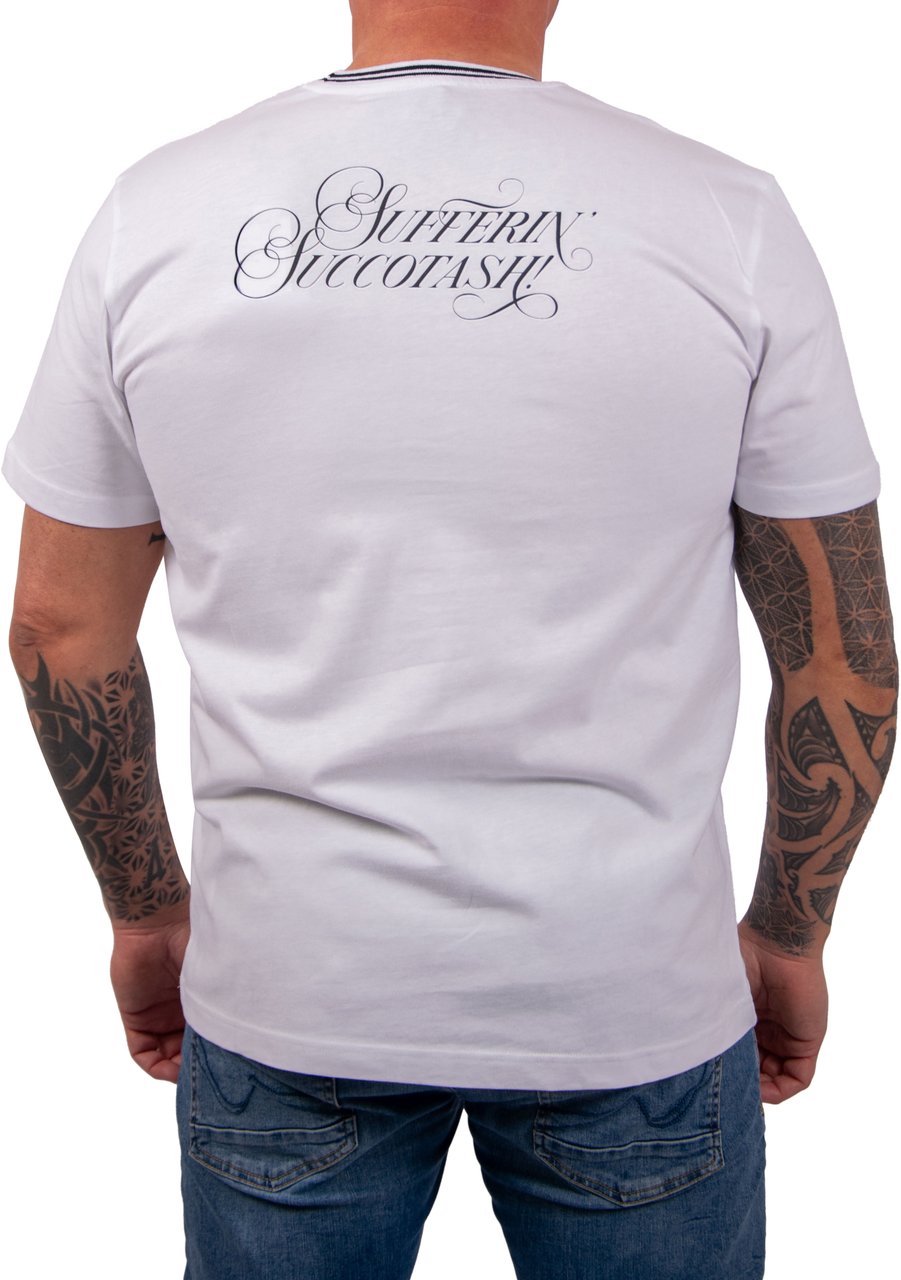 Iceberg Regular fit optic white cotton jersey T-shirt with Looney Tunes Wit