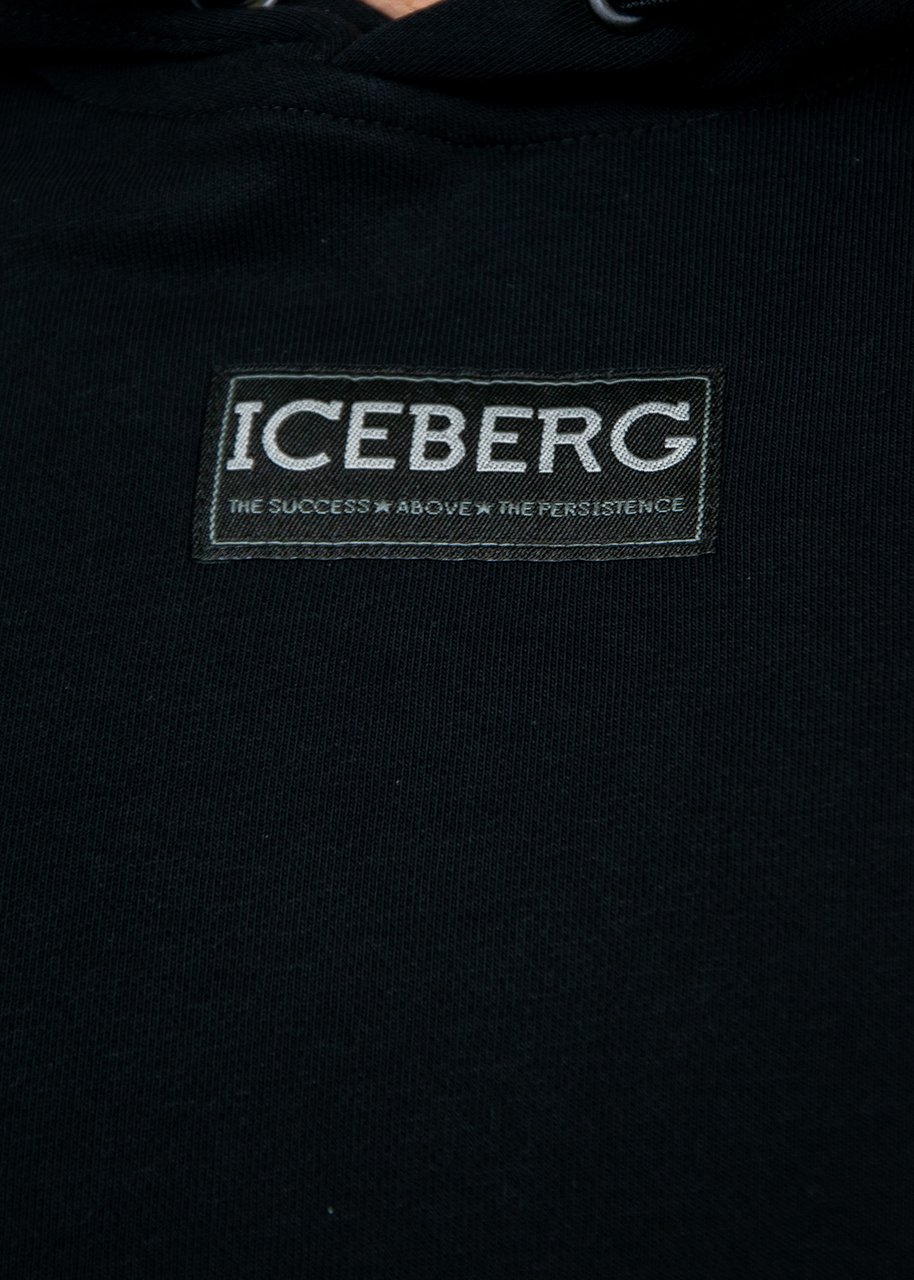Iceberg Iceberg Looney Tunes Hoodie Sylvester Zwart