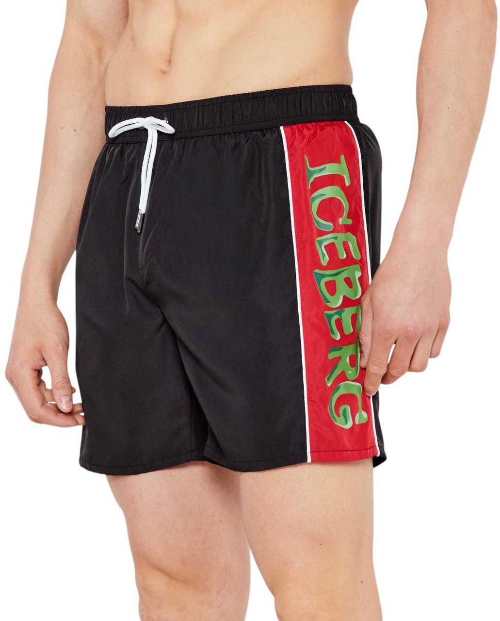 Iceberg Heren Korte Broek Zwart