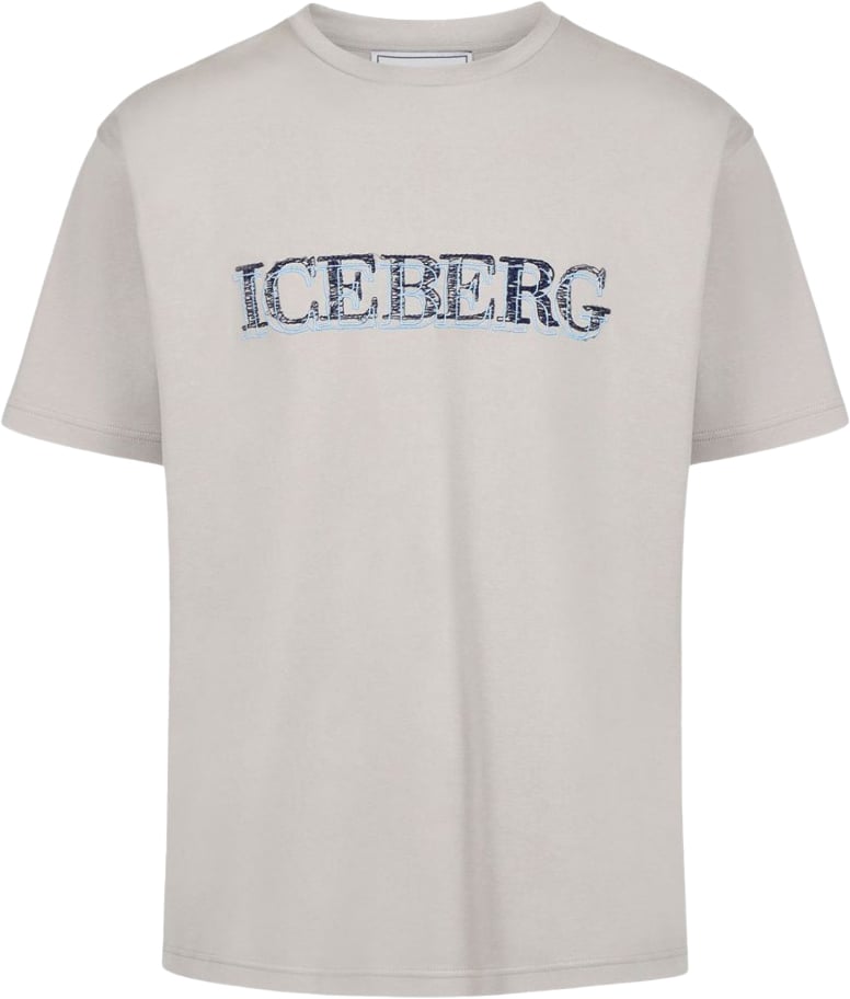 Iceberg Iceberg T-shirts Lichtgrijs 24ei1p0f0756307 Grijs
