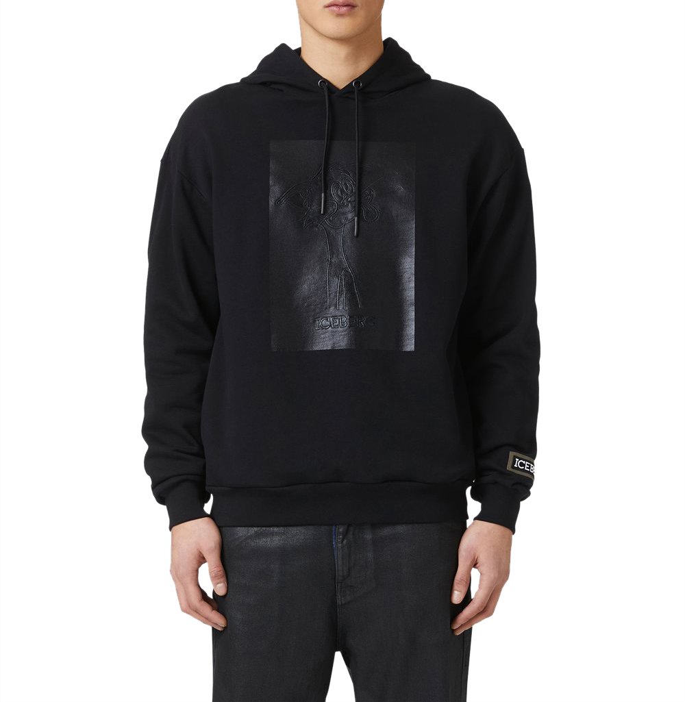 Iceberg Iceberg  Hoodies Zwart 24i I1p 0 E063 6300 Zwart