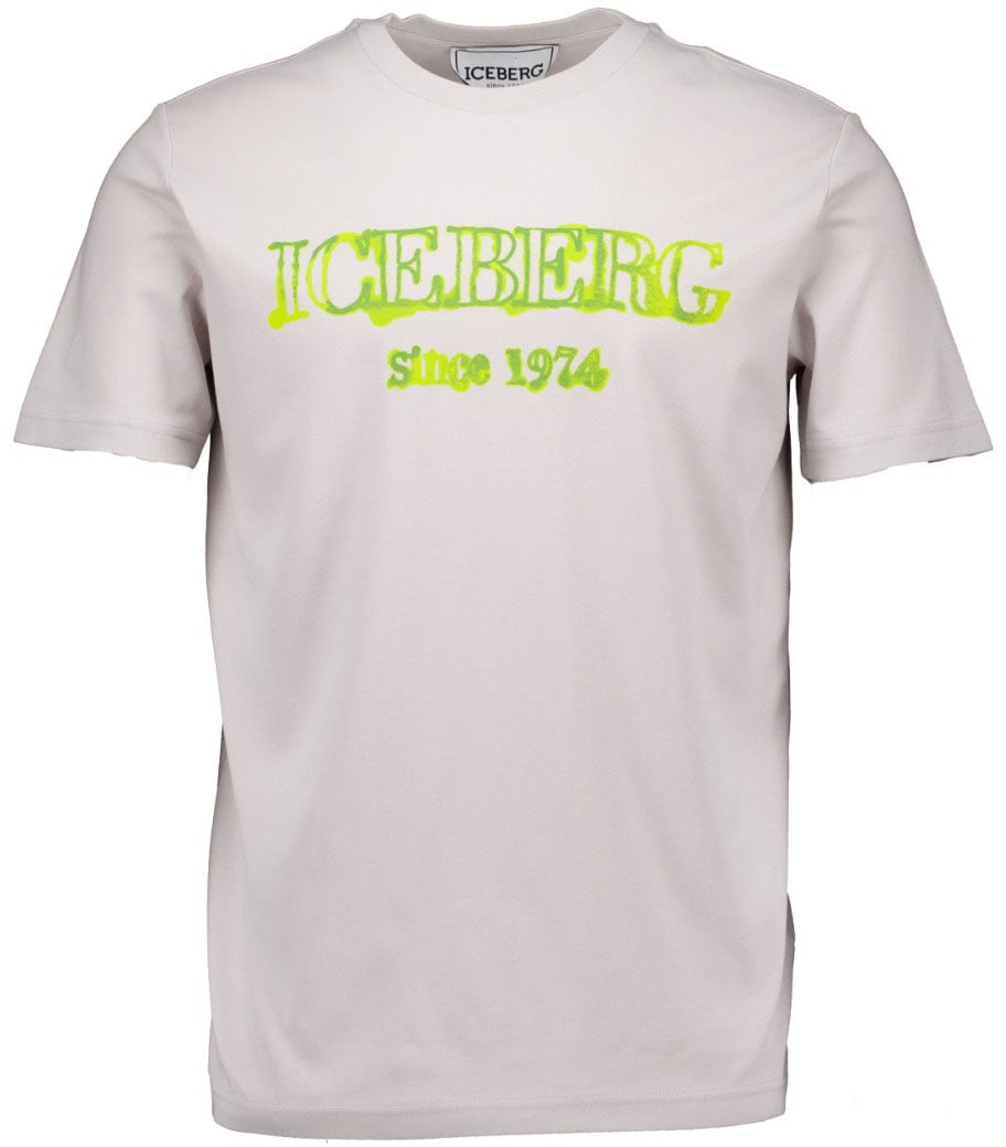 Iceberg Iceberg  T-shirts Lichtgrijs 24i I1p 0 F017 6307 Grijs
