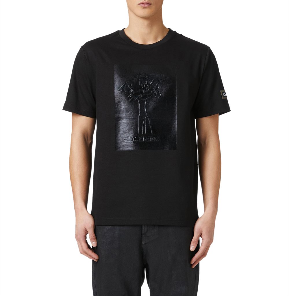 Iceberg Iceberg  T-shirts Zwart 24i I1p 0 F02b 6304 Zwart