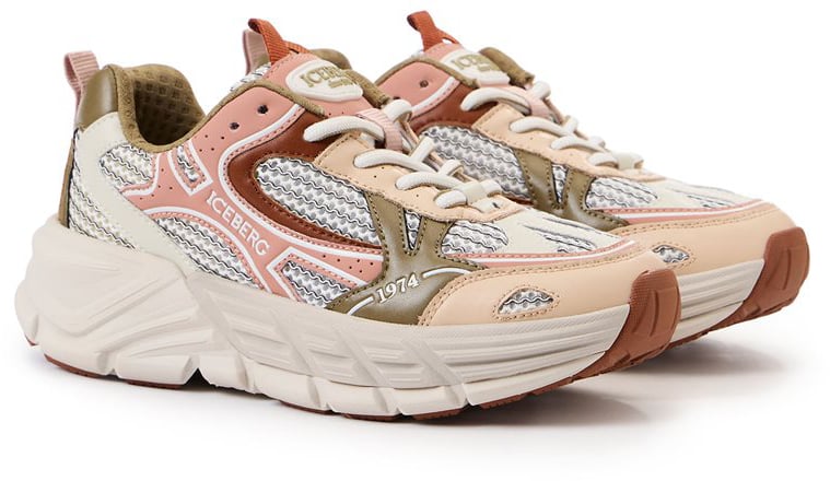 Iceberg ICB ONE Sneakers, the perfect balance between performance and style Zwart