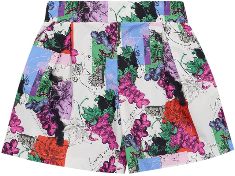 Iceberg KIDS - Multicolor Bermuda Shorts with Wide Leg and Elastic Waist Divers