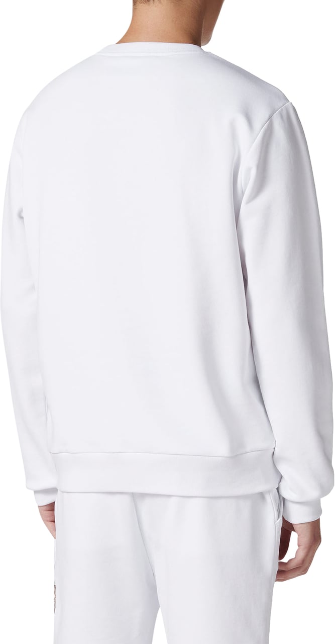 Iceberg Classic regular fit crewneck sweatshirt in white with Looney Tunes detail Wit