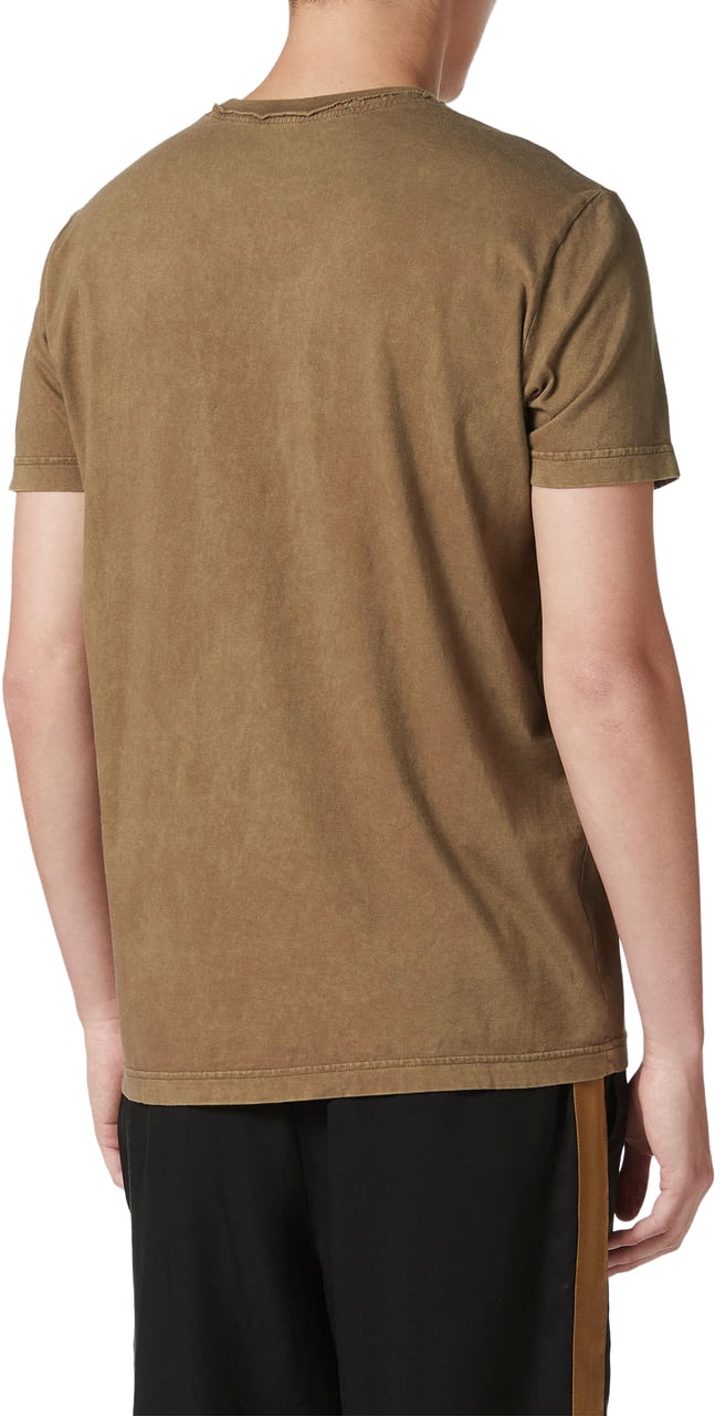 Iceberg Black patterned regular-fit cotton jersey T-shirt Divers