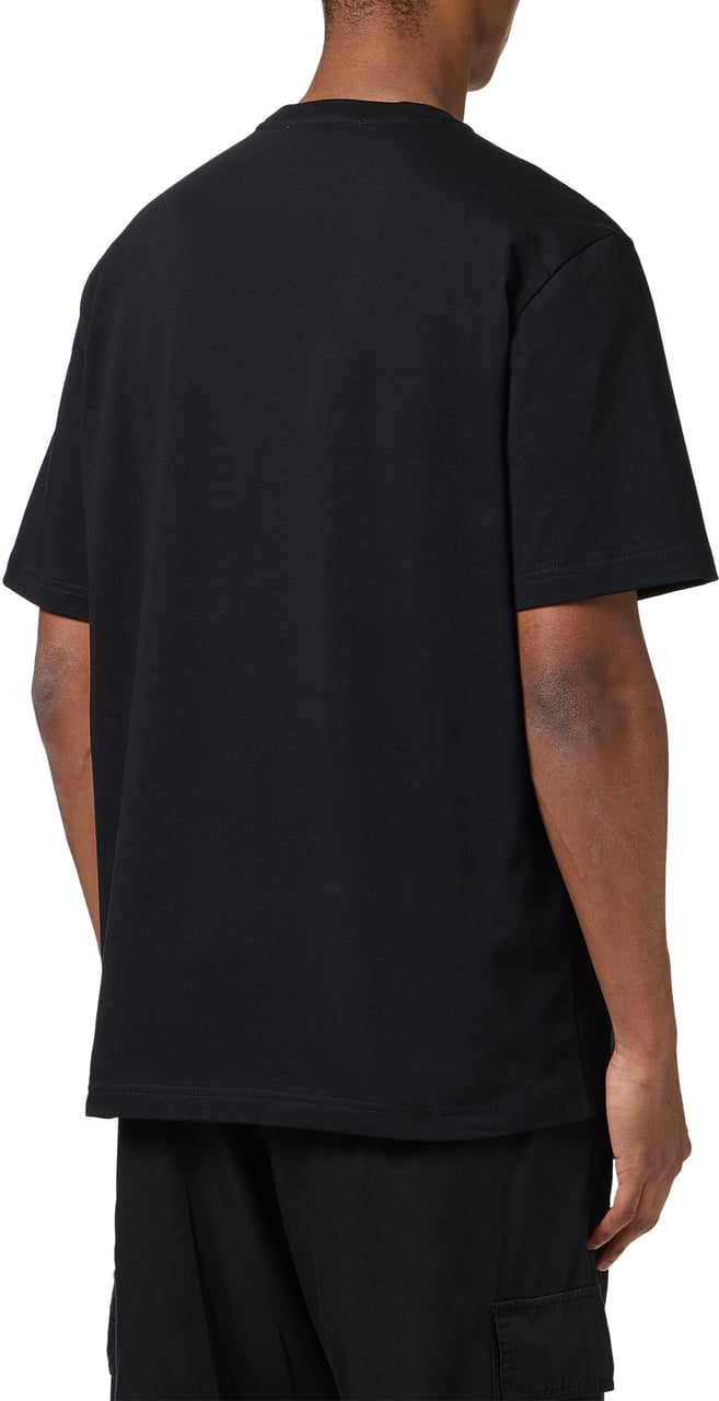 Iceberg Black regular fit T-shirt with SpongeBob print Zwart