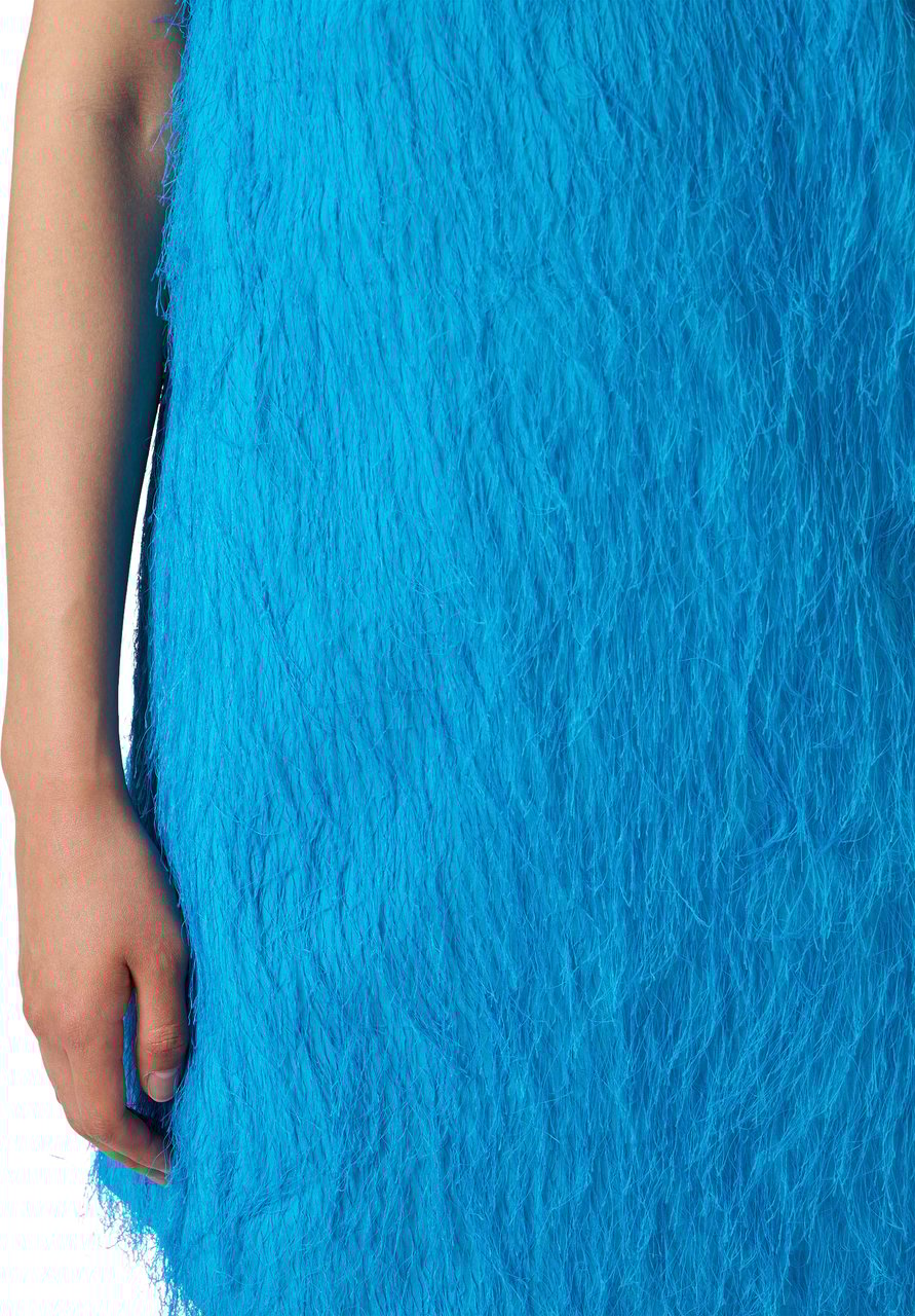 Iceberg Cobalto-colored dress regular fit Blauw
