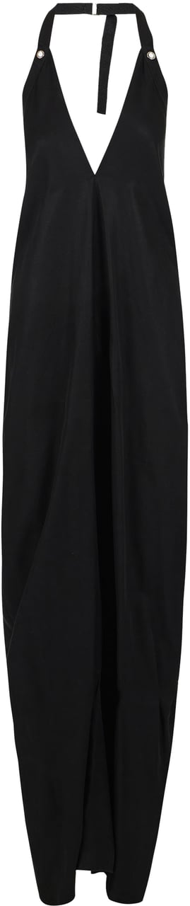 Iceberg Black dress in a voluminous new fit featuring Tencel fabric Zwart