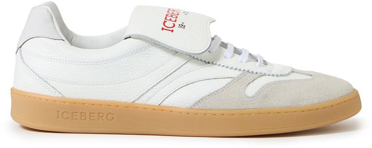 Iceberg Retro-style patterned sneakers with a "California" construction Zwart