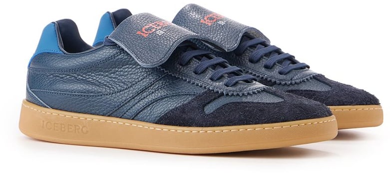 Iceberg Retro-style multicolor sneakers with a "California" construction Divers