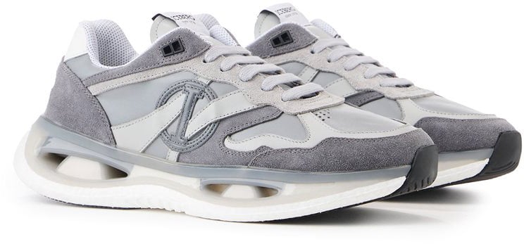 Iceberg Iceberg Hawk Patterned Sneakers Zwart