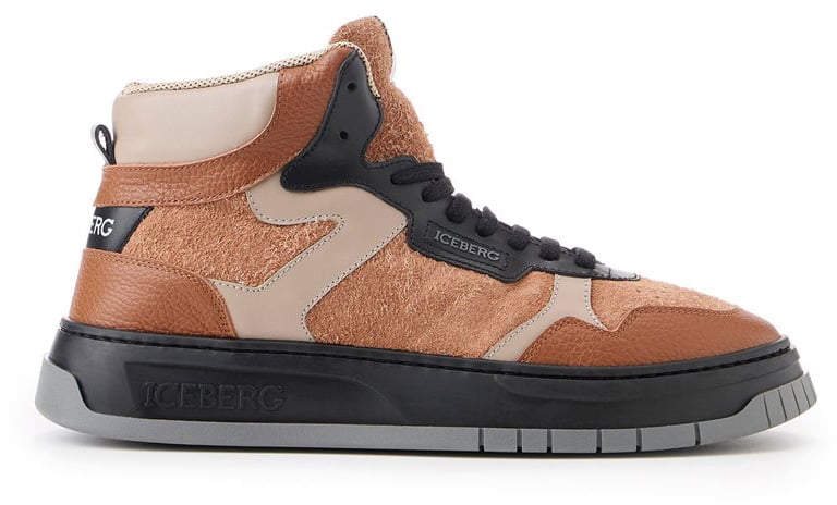 Iceberg Clock V2 Multicolor High-Top Sneakers Divers