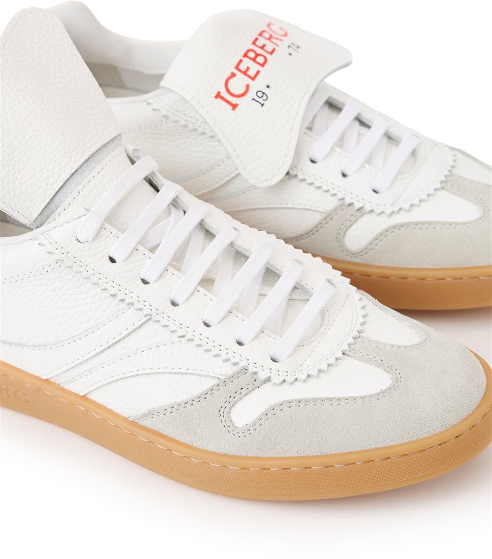 Iceberg Multicolored sneakers with a retro honey sole Divers