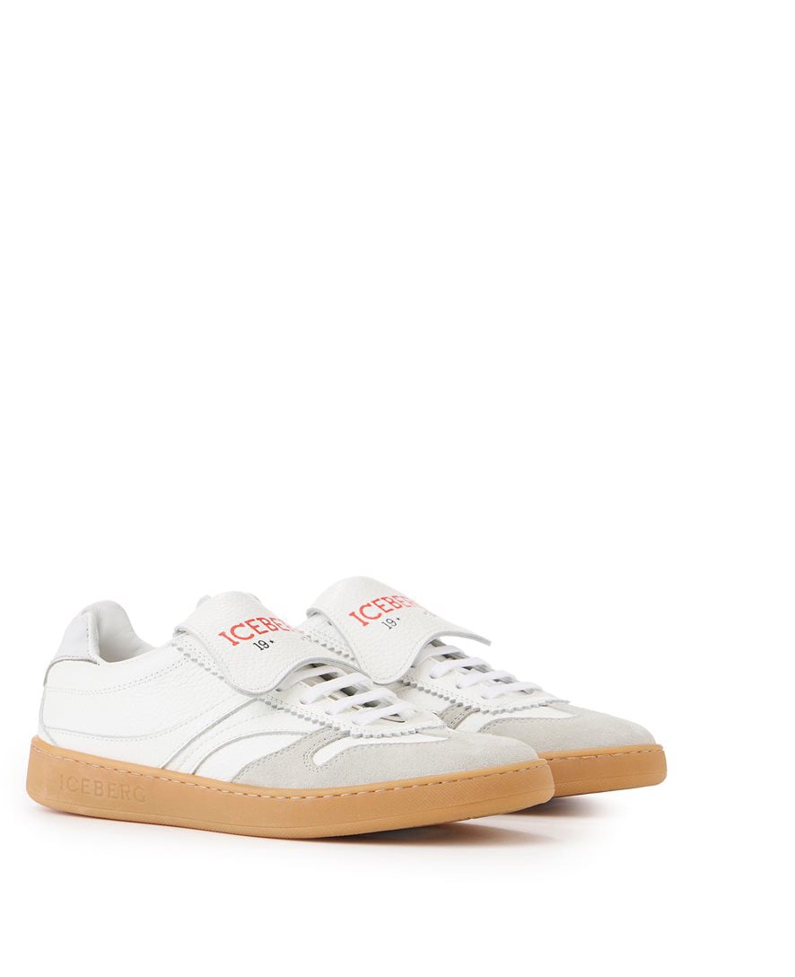 Iceberg Multicolored sneakers with a retro honey sole Divers