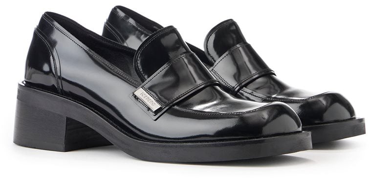 Iceberg Elegant and versatile black Ruby loafers Zwart