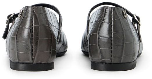 Iceberg Black Iceberg Ballet Flat with Instep Strap Zwart