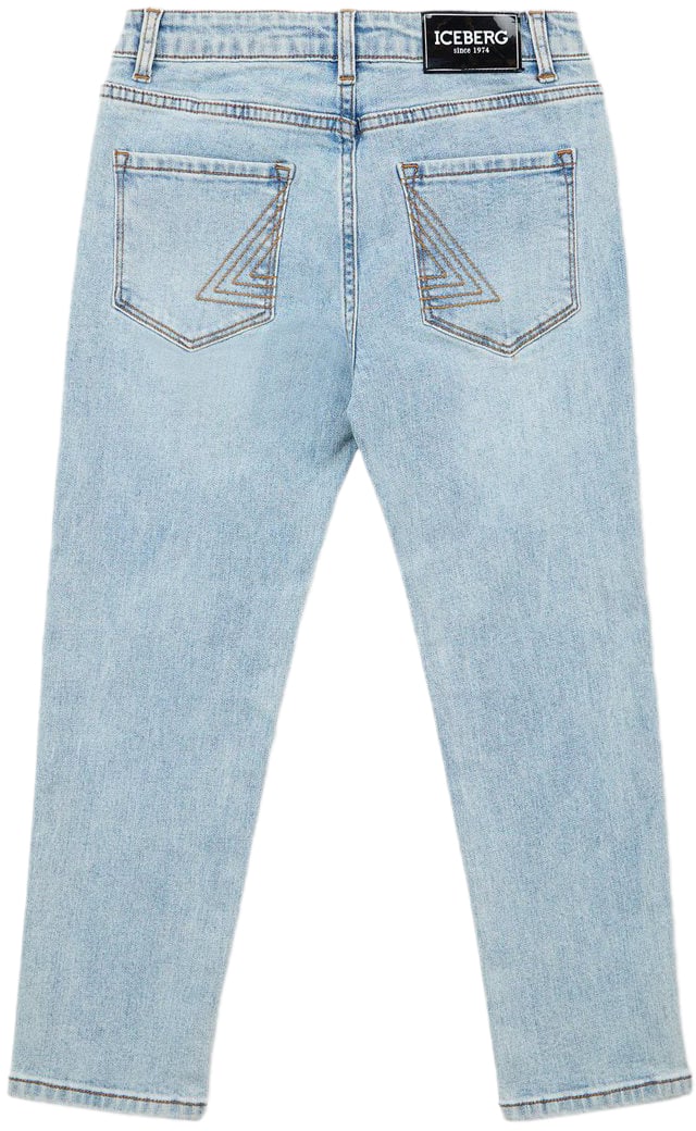 Iceberg KIDS - Indigo 5-Pocket Jeans Blauw
