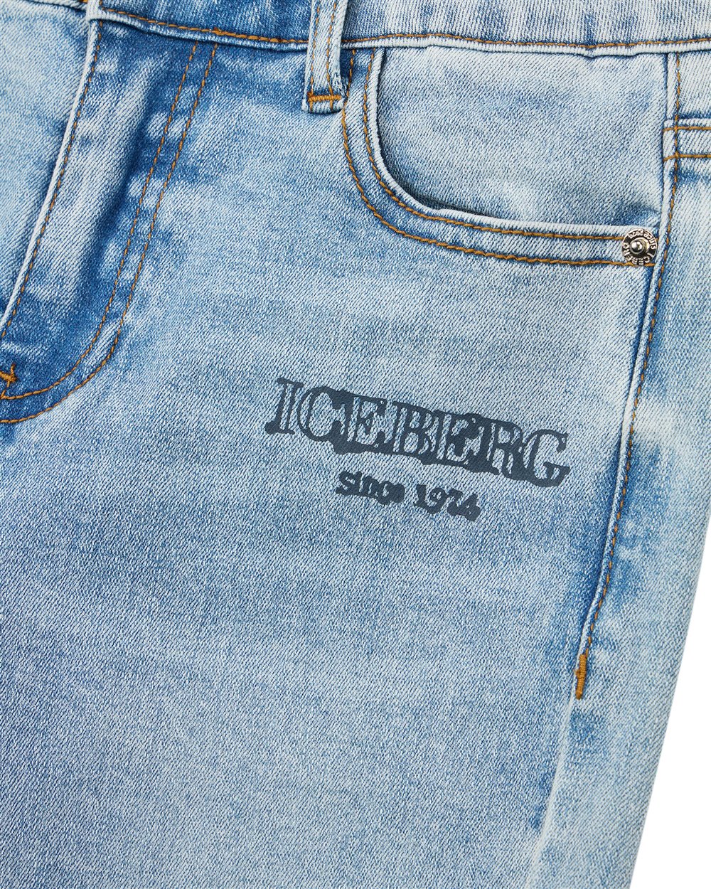 Iceberg KIDS - Indigo 5-Pocket Jeans Blauw