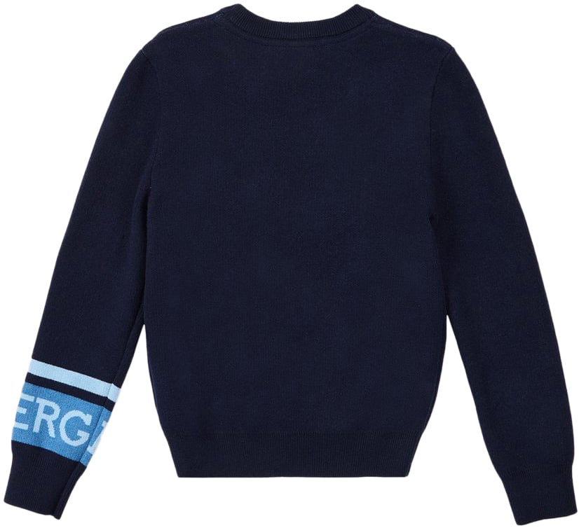 Iceberg KIDS - Blue crewneck sweater with Looney Tunes print Blauw
