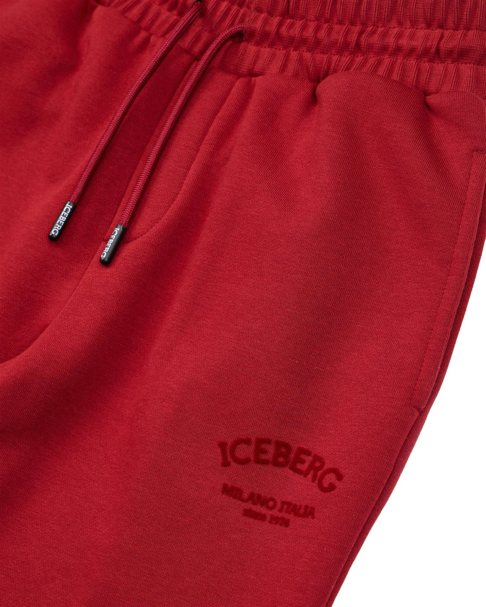 Iceberg KIDS - Purple jersey joggers with a bold personality Paars