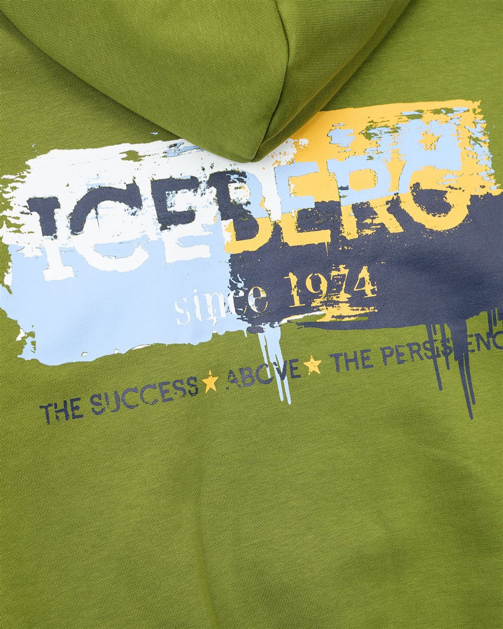 Iceberg KIDS - Olive Green Hoodie Groen
