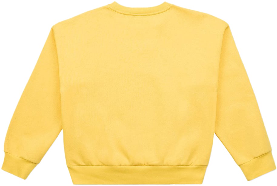 Iceberg KIDS - Yellow sweatshirt with logo and cartoon Geel