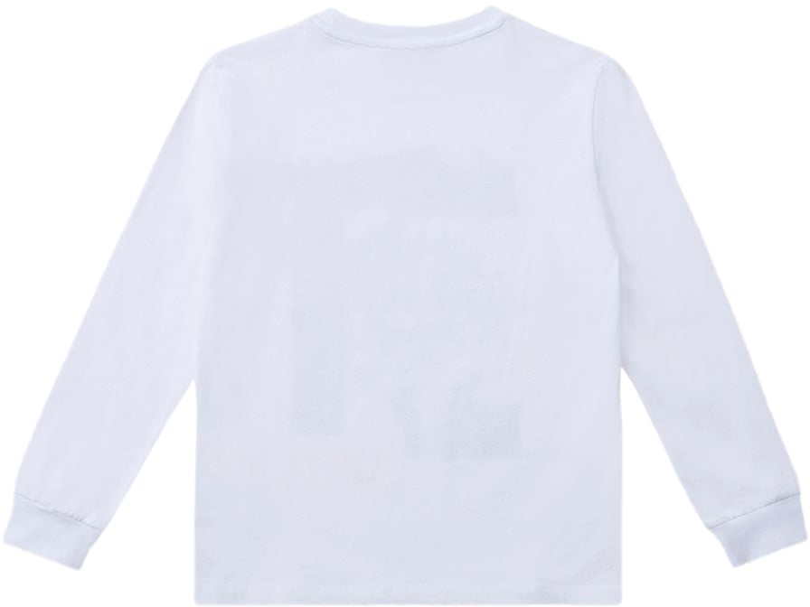 Iceberg KIDS - White long-sleeved T-shirt with Tom from Looney Tunes Wit