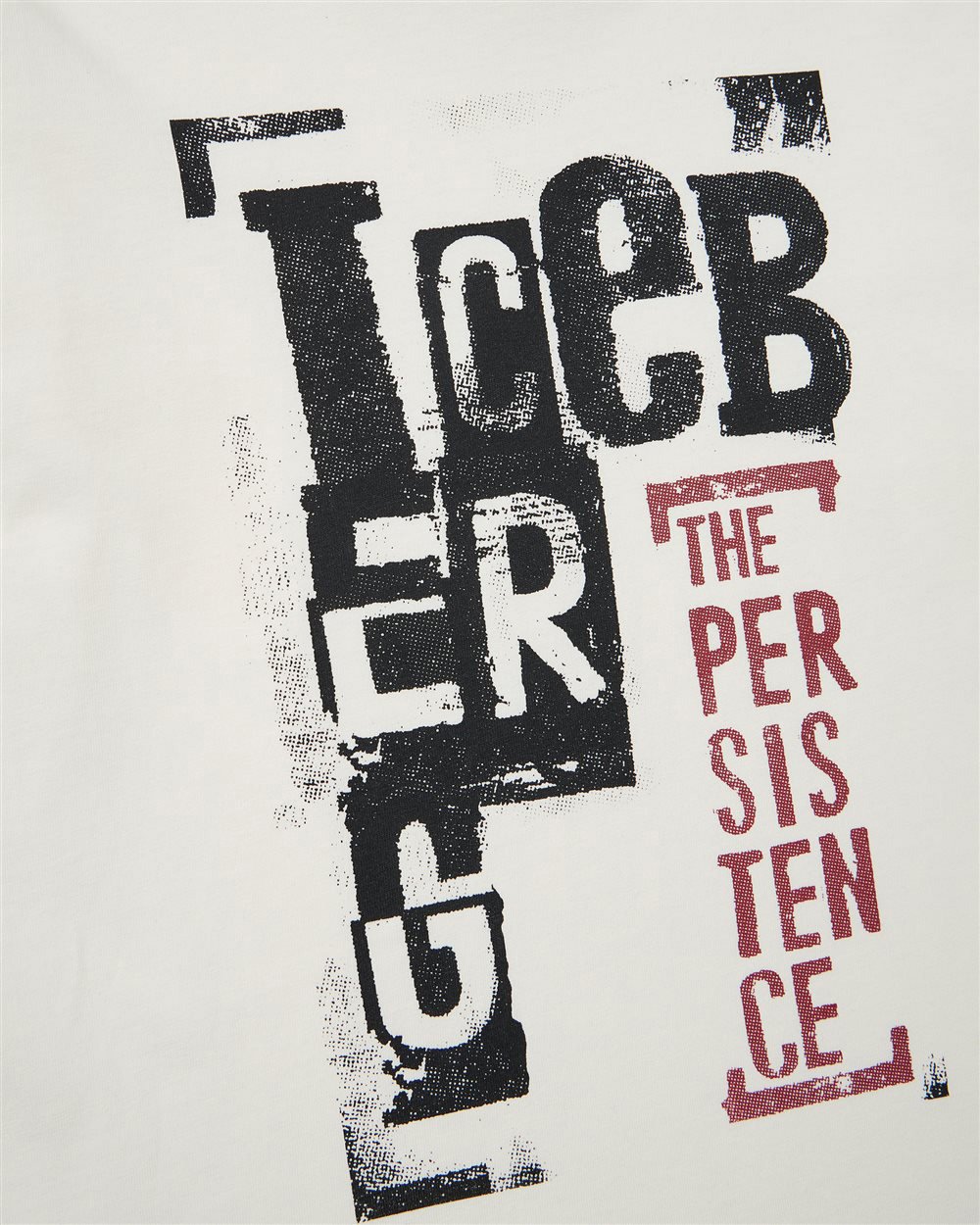 Iceberg KIDS - Vanilla long-sleeved T-shirt with Iceberg logo Wit
