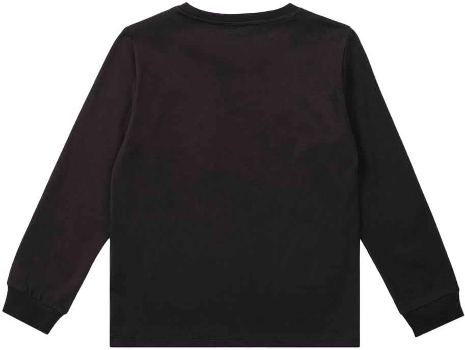 Iceberg KIDS - Black long-sleeved T-shirt with Iceberg logo and cartoon designs Zwart