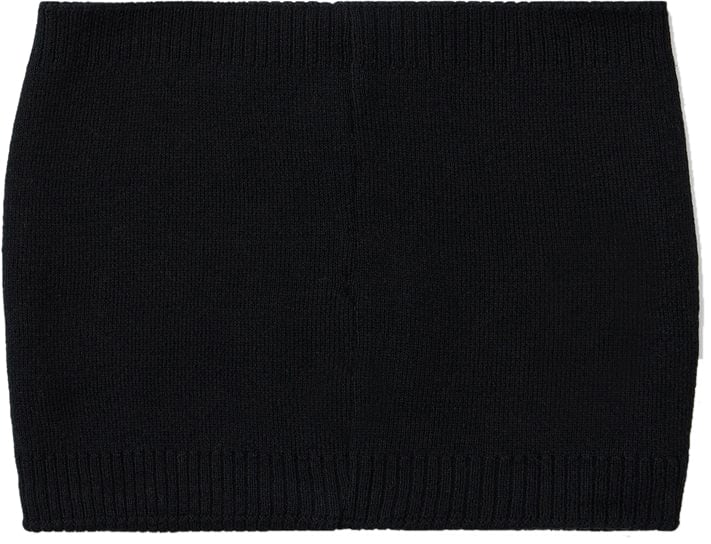 Iceberg KIDS - Black wool headband with Iceberg logo on a yellow tag Zwart