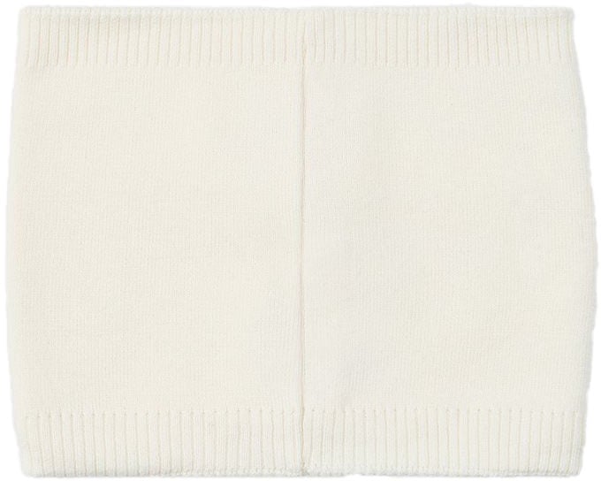 Iceberg KIDS - Vanilla wool headband with Iceberg logo on yellow tag Wit