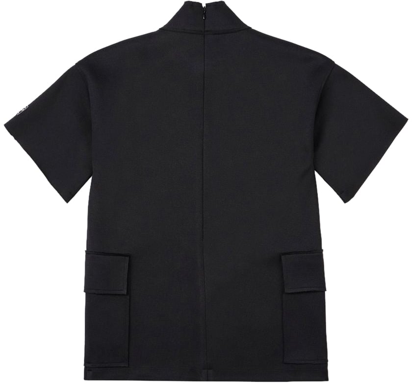 Iceberg KIDS - A black shirtdress with a long shirt-like effect Zwart