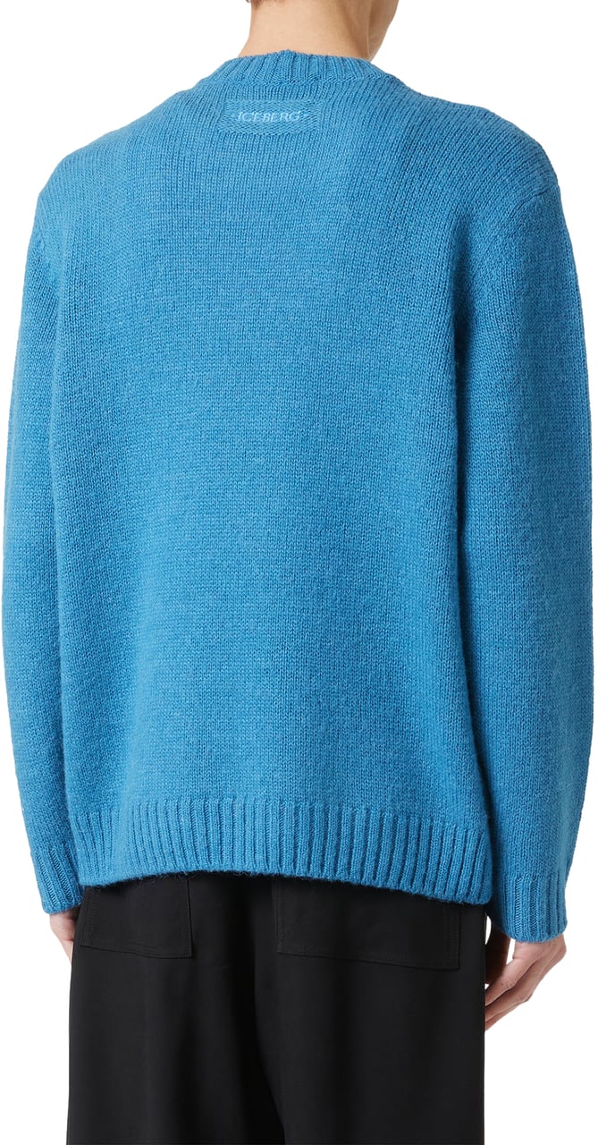Iceberg Sweaters Blue Blauw