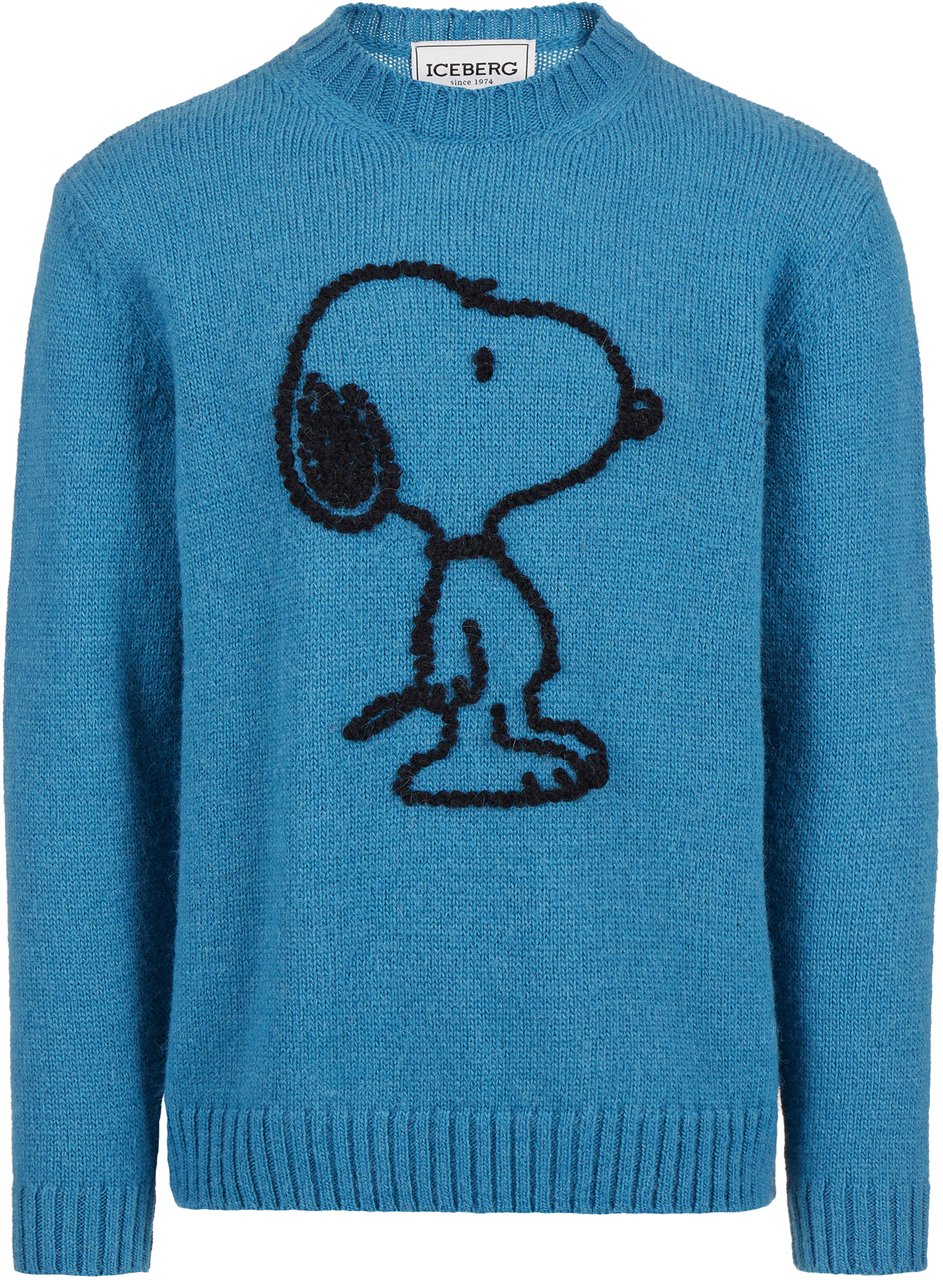 Iceberg Sweaters Blue Blauw