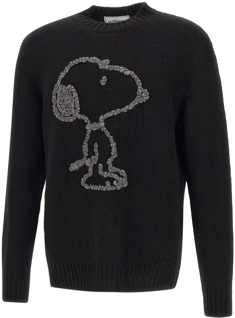 Iceberg Sweaters Black Zwart