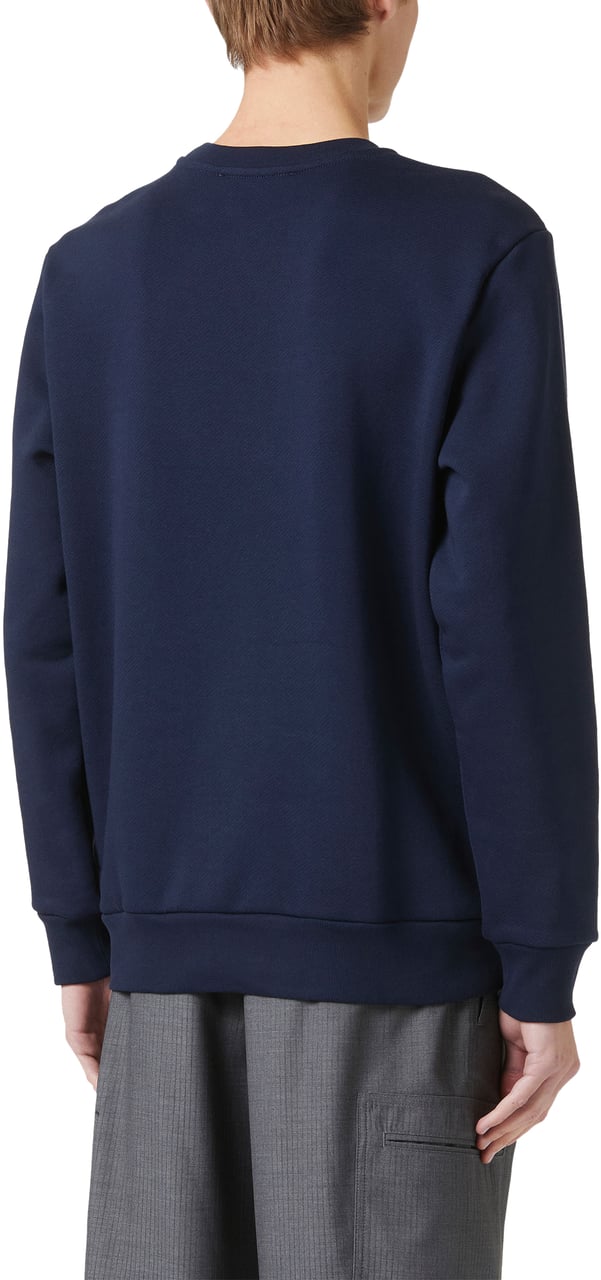 Iceberg Pop icon in an essential key: the slim sweatshirt with Snoopy Blauw