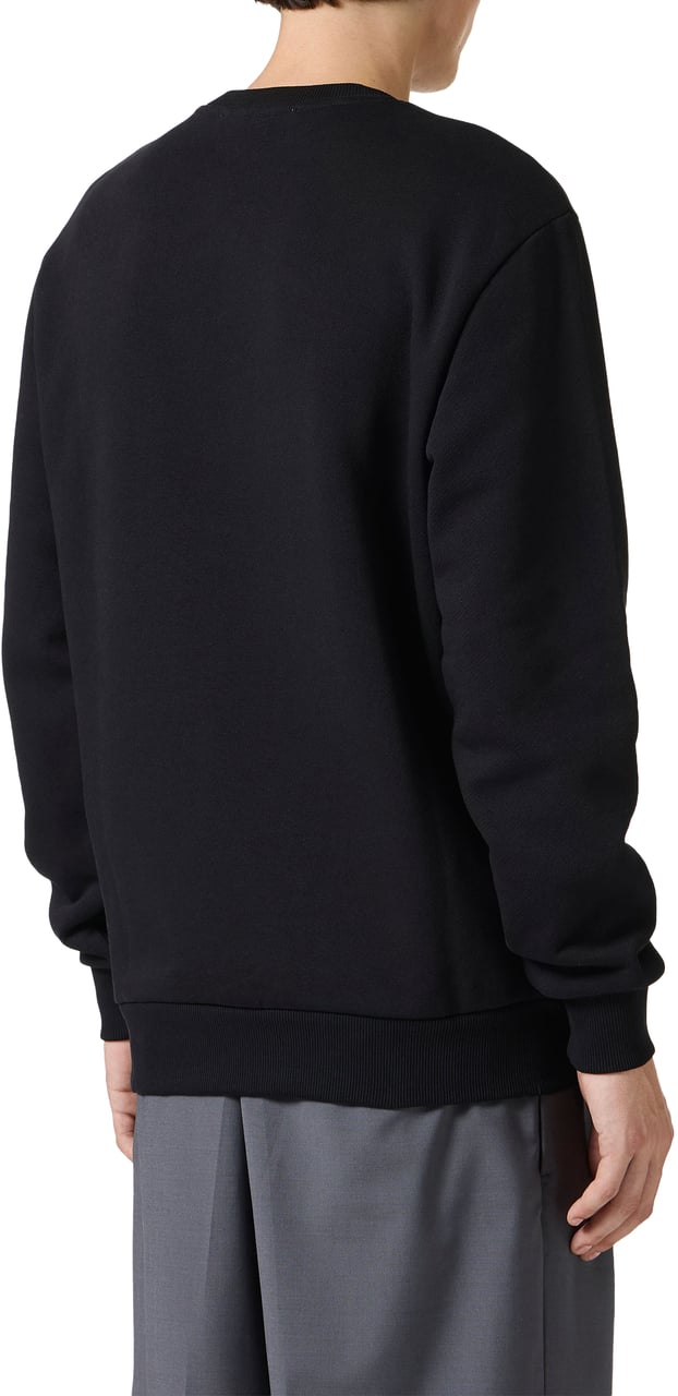 Iceberg Pop icon in an essential key: the slim sweatshirt with Snoopy Zwart