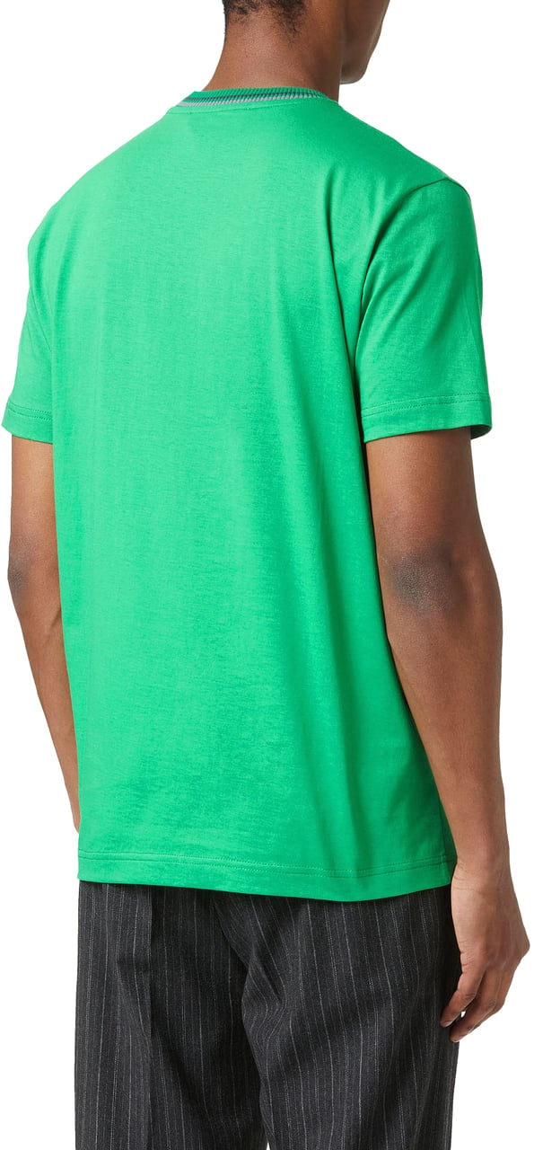 Iceberg Lettuce green slim fit T-shirt with embroidered Iceberg logo and front print Groen