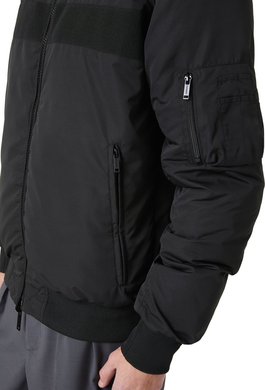 Iceberg Black reversible padded jacket Zwart